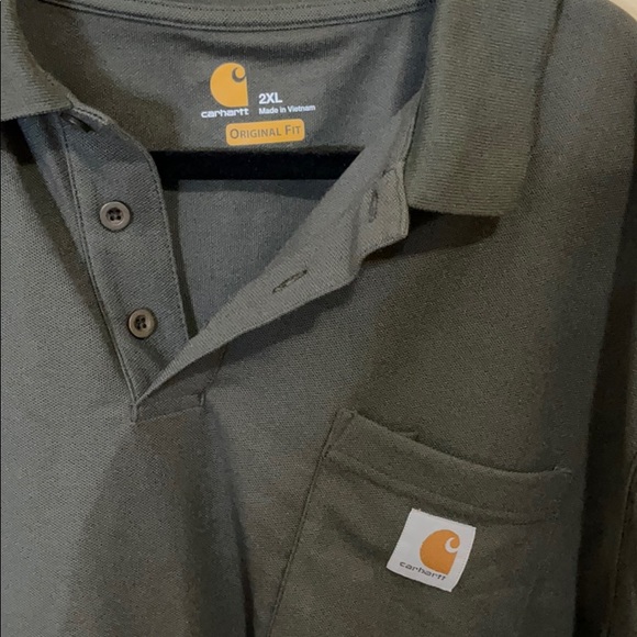 2 for $50 NWOT Carhartt polos - Picture 3 of 6